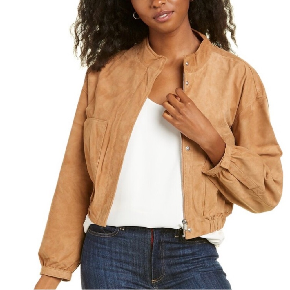 LTH JKT Sam Mini Suede Bomber Jacket